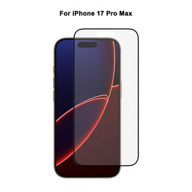 Protector de pantalla mate 9H de cobertura total y alta durabilidad para iPhone 17 Pro Max, directo de fábrica