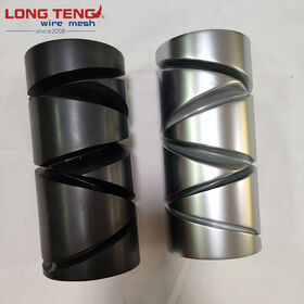 Longteng Textile Machine Spare Parts Metal Grooved Drums for Winder Al Alloy Grooved Drum