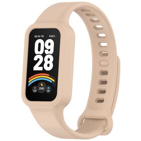 Soft Integral replacement Strap for Xiaomi 9 Active Watch Band / Redmi Band 3 Strap Silicone Wristband Bracelet Watch Accessories