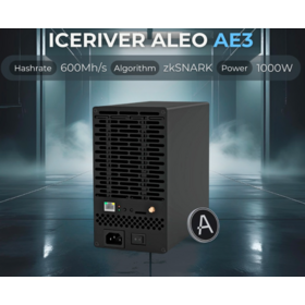 Mineur Bitcoin AE3 Plug & Play de Bureau avec Démarrage en Un Clic pour Bureau à Domicile