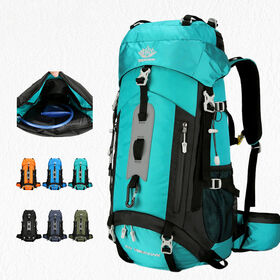 Mochila de Senderismo, Viaje, Montaña y Camping Personalizada Resistente al Desgaste, Mochila Deportiva para Trekking y Excursionismo al Aire Libre