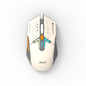Mouse Gaming USB Ergonômico Fabricado na China com 7200 DPI, Botões Laterais Personalizáveis e Taxa de Sondagem Aprimorada para Jogos Competitivos