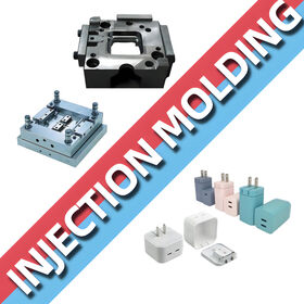 Wall Charger Cover Mold OEM Service with Over-Temperature Protection CE/ROHS Certified Custom Plastic Injection Molding OEM/ODM