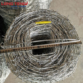 200 Meter Galvanized barbed Wire Fence barb Wire Fence coil barbed Wire
