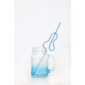Glass Juice Beer Water Jar