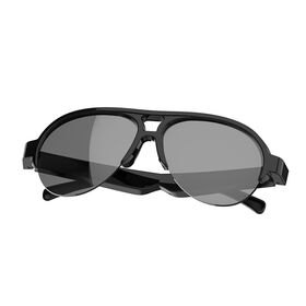 Gafas Multi-Dispositivo Ligeras ComfortFit con Auriculares Bluetooth Retráctiles y Plegables para Viajes - Ideales para Negocios