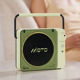 Wholesale Retro Design Multi-functional Bluetooth Speaker, Supporting Portable Rotating Sound and Light, Suitable For Indoor Use