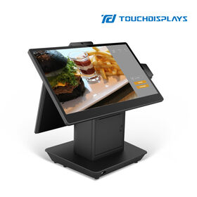 Terminal TPV Étanche IP65 15,6" Tout-en-Un avec Imprimante Intégrée, Lecteur de Cartes et Caméra pour la Restauration et l'Hôtellerie
