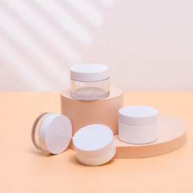 24 Pots Cosmétiques Vides 30 Ml Avec Couvercle Argent – Transparents – Avec 6 Mini Spatules