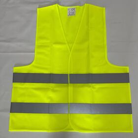 Customisable hi viz yellow safety vest | promotion safety vest with custom logo