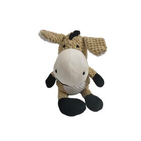 Juguete para perros de peluche suave y chirriante con diseño de animales lindos, suministro al por mayor