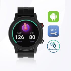 4G SOS Alarm Persönlicher GPS Tracker Uhr für Senioren, Sturzerkennung, Armband mit Gesundheitsüberwachung und SDP Unterstützung