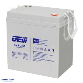 Bateria VRLA de Ciclo Profundo 6V 225Ah para Carrinhos de Golfe e Lavadoras de Piso - Bateria Industrial de Alta Qualidade
