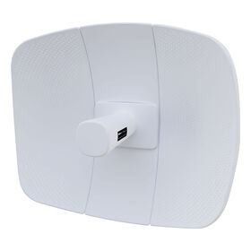 Ponto de Acesso de Rede WIFI 6 Exterior à Prova de Água, Resistente, Alcance de 10KM, 5.8G_300M, Alimentação POE, Antena de 26dBi