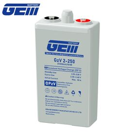 Batterie Solaire OPzV 2V 250AH, Batterie Gel OPzV pour Chariots/Chauffages Électriques/Centrales Électriques/Batterie de Stockage Opzs