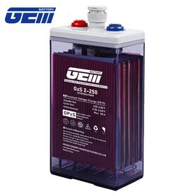 Grosir Baterai Gel OPzS Kapasitas Tinggi 2V 250AH untuk Troli/Pemanas Bertenaga Listrik/Pembangkit Listrik/Baterai Penyimpanan Opzs