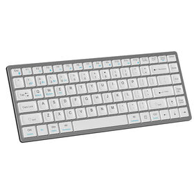 Grosir OEM ODM Keyboard scissor nirkabel 2.4G Keyboard scissor + keyboard bluetooth Keyboard scissor 87 tombol untuk komputer kantor