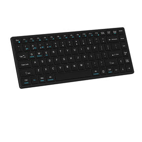 Wholesale Dual mode Wireless scissor keyboard 2.4G scissor keyboard +bluetooth keyboard scissor keyboard 87 keys for home office