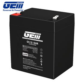 GEM 12V 5Ah Maintenance-Free VRLA Battery with Enhanced Cycle Life for Electric Scooters