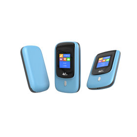 Pocket Wi-Fi 6 Router mit VSIM, 300 Mbps Durchsatz und verbesserter WPA3-Sicherheit für Geschäftsreisen