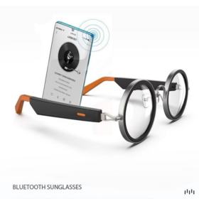 Factory Price Retro Design Bluetooth Smart Glasses with Ear Dance AI App, AI Smart Bluetooth Music Glasses for Everyone