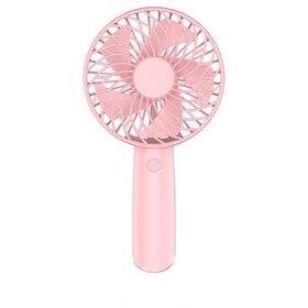 Wholesale Cute Air-Cooled Rechargeable Portable Mini Fan Students Outdoor Activities Perfect Gift fans with 6 gears adjustable