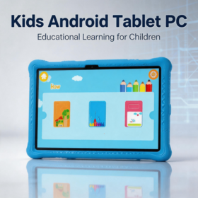 Tablette Enfant 7 Pouces pour Tout-Petits 32GB Android Tablette Éducative pour Enfants avec Étui de Protection WiFi YouTube Contrôle Parental, Bluetooth