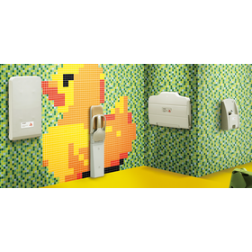 Table à langer pliante murale de qualité commerciale pour les toilettes publiques