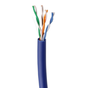 CAT5e Ethernet Kabel 305m (1000ft) Bulk Netzwerkkabel LAN Draht 24AWG Massiver Kupfer UTP 350MHz High-Speed Internet Kabel OFC PVC Violett