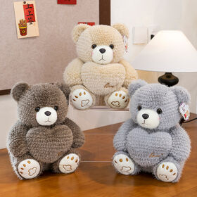 Cute teddy bear plush toys Valentine's Day gifts teddy bear with heart
