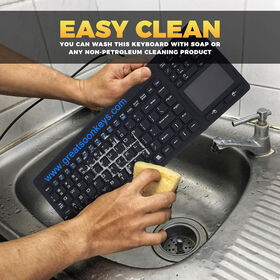 Waterproof washable keyboard IP68