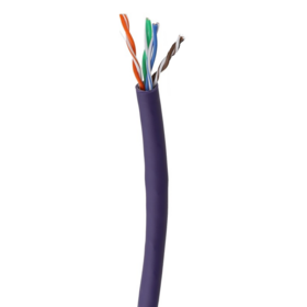 CAT5E 1000FT UTP Massiv CCA Netzwerk Ethernet Kabel CAT5 Internet Kabel RJ45 LAN 0.47mm LSZH Lila 305M - Großhandel
