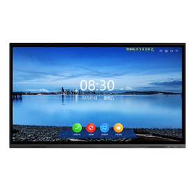 Écran Multi-Touch 65"/75"/86" Phare 2025 avec Caméra et Micro Intégrés pour l'Apprentissage à Distance et les Réunions
