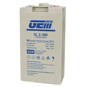 Long life 2V300ah Lead Acid Deep Cycle Gel Battery for Wind System/Solar Power System