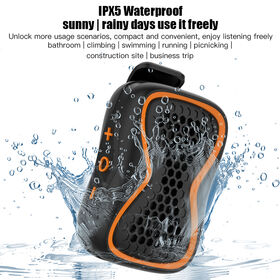Altavoz Bluetooth portátil mini TWS de alta calidad, resistente al agua, ideal para escalada al aire libre, ciclismo, running, picnic y viajes.