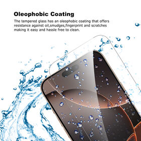 Hitzebeständiger, langlebiger 9H 2.5D Ultra-Klar Displayschutz aus gehärtetem Glas für iPhone 17 Pro Max (2025)