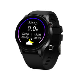 Pulseira Inteligente de Rastreamento 4G VOLTE com Display AMOLED, Monitor de Saúde com Rastreador de Frequência Cardíaca, Silicone para Rastreador de Segurança SOS