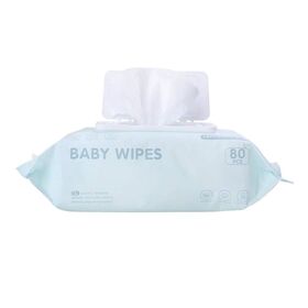 Nouvelles lingettes humides hypoallergéniques pour le soin de la peau sans alcool à l'eau purifiée pour bébé - Vente en gros