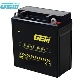 Baterías para motocicleta 12V 6.5Ah, arranque VRLA AGM, plomo-ácido sellada, YTZ5S YB5L YTX7A.