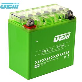 Manufacturer Motorcycle batteries 12V 9Ah engine start VRLA AGM Sealed YTZ5S YB5L YTX7A battery. 9AH
