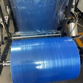 Manufacturer Low Price Blue Custom Color Durable Soft LDPE Material Food Grade Plastic Bag