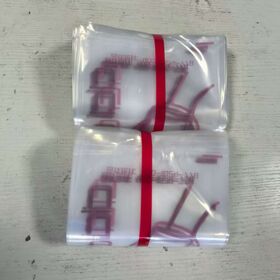 Manufacturer Low Price Pink Custom Color Durable Soft LDPE Material Cold Drink Food Grade Plastic Bag