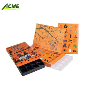 Custom Halloween Countdown Empty Advent Calendar Box 24 Days