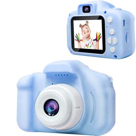 ODM Children's Mini Camera with 1080P HD & 2 Inch Screen,Safe Toddler Digital Toy Camera, Music Player + Fun Games, Gift for Boy