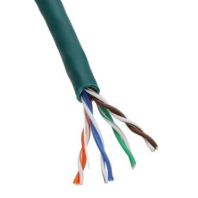 Cat5e LAN-Kabel 305m (1000ft), 24AWG, 4 Adernpaare, ungeschirmte Twisted Pairs (UTP), massive Reinkupfer-Innenkabel für Netzwerkinstallationen