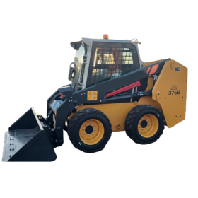 Chinese Brand New 0.4m3 Steer Loader CLG375B with Euro 3 Engine