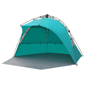 Summer Beach Tent Waterproof Beach Tent Fully Automatic Pole Sun Protection Waterproof for Fishing Camping