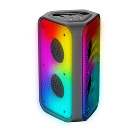 Portable Loud Large Party bluetooth Speakers with Subwoofer TWS Pairing Dynamic LED Light for Outdoor Camping Backyard Events