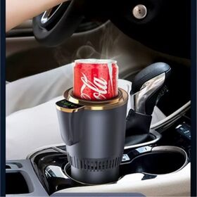 Hot Selling Smart 12 V Car Cup Holder Hot Cold Drinks' Electric Warmer Cooler Hot Coffee Warmer Freeze Cooling Mug Direct