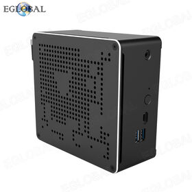 Mini PC Gaming Eglobal I-ntel Xeon E-2176M, 32 Go de RAM D4, SSD NVME M.2 1 To, WIFI/BT Type-C Ordinateur de Bureau Écran 4K